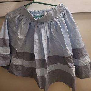 2/ $20Cinderella brand mini circle skirt. Light blue/ denim size small.